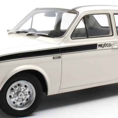 Ford Escort 1:18 MKI Mexico White 1973