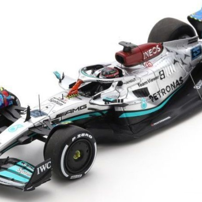 George Russell 1:43 Mercedes AMG Petronas F1 W13 E Performance Miami GP 2022.