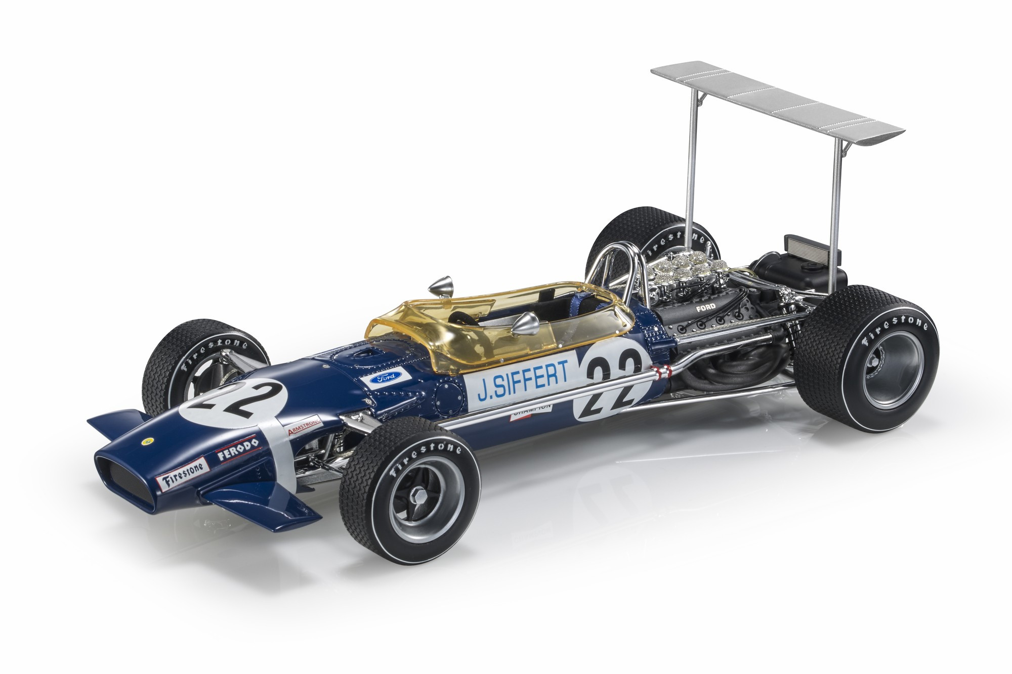 Figurina Jo Siffert Con Casco, Manifattura Tedesca, Scala 1:18 In Resina, Modello AE180207