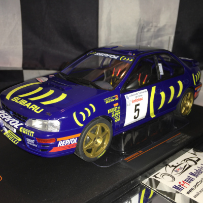 Carlos Sainz Subaru Impreza 555 #5 Tour de Corse Rally 1995