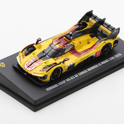 Kubica/Hanson/Ye 1:64 Ferrari 499P #83 Winner 24H Le Mans 2025