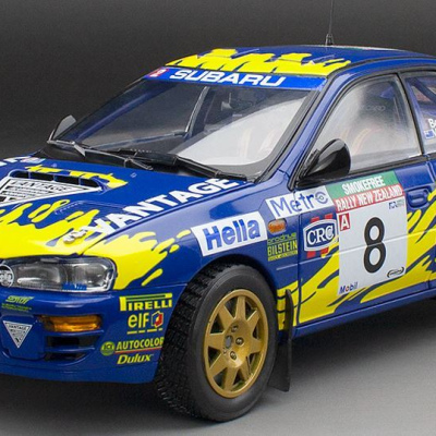 Peter 'Possum' Bourne Subaru Impreza 555 #8 Rally of New Zealand 1997 