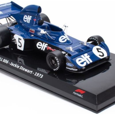 Jackie Stewart 1:24 Tyrrell 006 (cased) 1973 