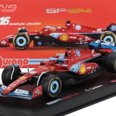 Charles Leclerc 1:43 Ferrari SF-24 #16 3rd Miami GP 2024 