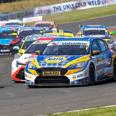 Ash Sutton 1:43 Ford Focus #116 NAPA Racing UK BTCC Knockhill 2025