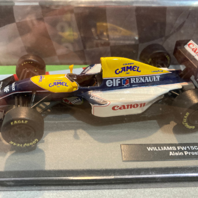 Alain Prost 1:43 Williams FW15C Canadian GP 11993