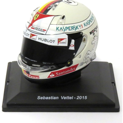 Sebastian Vettel 1:5 Ferrari SF15 Helmet 2015