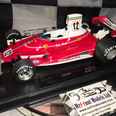 Niki Lauda Ferrari 312 T #12 World Champion 1975