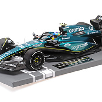 Fernando Alonso 1:18 Aston Martin AMR23 3rd Saudi 2023