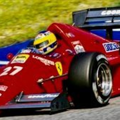 Michele Alboreto Ferrari F1-86B #27 2nd Austrian GP 1986