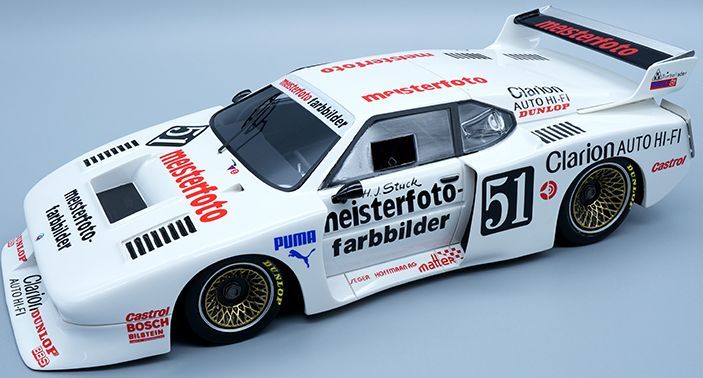 ミニカー　1/18 BMW M1 ターボ DRM Salzburgring 1981 優勝車 Hans-Joachim Stuck ”Team Schnitzer” #51 [TM18-173C] 中古】ミニカー<br> 1/18 BMW M1 ターボ DRM Salzburgring 1981