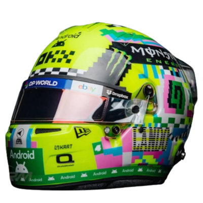 Lando Norris 1:5 Helmet McLaren F1 Team  British GP 2024