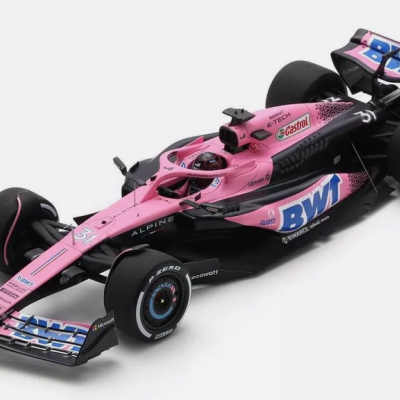 Esteban Ocon 1:18 Alpine A523 #31 BWT Alpine F1 Team 8th Saudi Arabian GP 2023