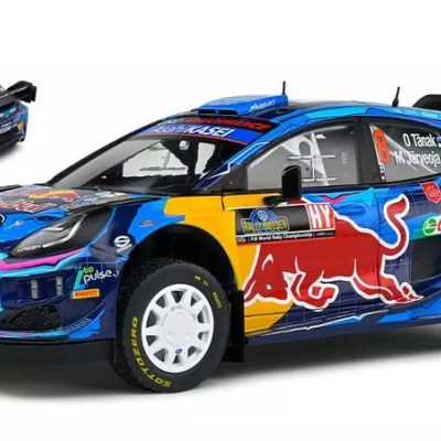 Ott Tanak Ford Puma Rally 1 Hybrid 1st Rally Sweden 2023