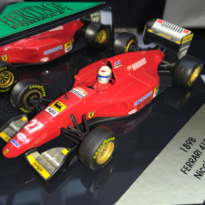 Nicola Larini 1:43 Ferrari 412 T1 #27 1994