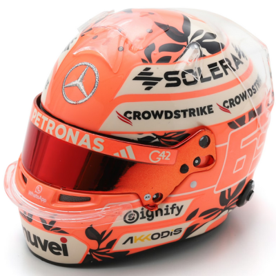 George Russell 1:5 Helmet Mercedes AMG Petronas F1 Team Miami GP 2025