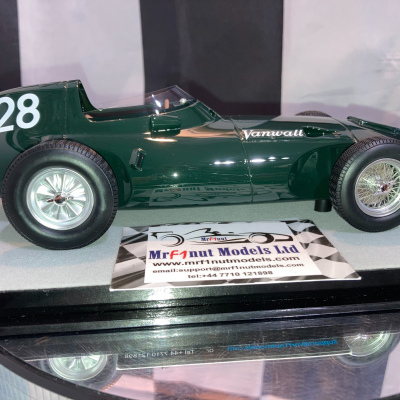 Tony Brooks Vanwall VW5 #28 Winner Italian GP 1958