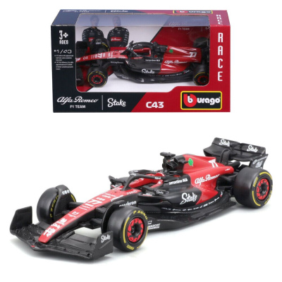 Valterri Bottas (no figure) 1:43 Alfa Romeo F1 C43 #77 2023 