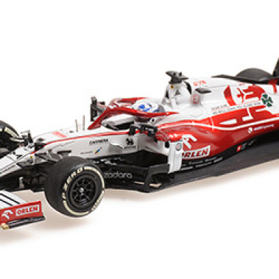 Kimi Raikkonen 1:18 Alfa Romeo Racing Orlen C41 Abu Dhabi GP 2021