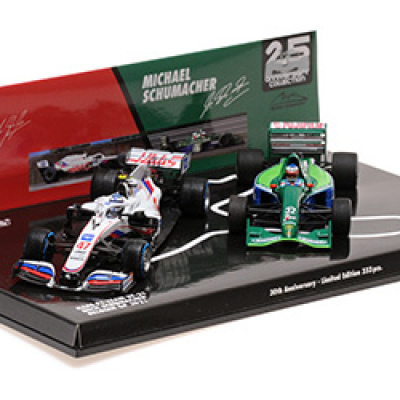 Michael/Mick Schumacher 1:43 30th Anniversary Belgian GP Set 1991 & 2021