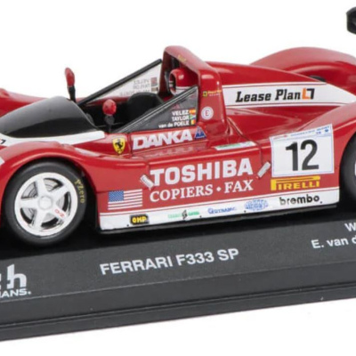Taylor/Vd.Poele/Velez Ferrari F333 SP #12 1st LMP1 24H Le Mans 1998