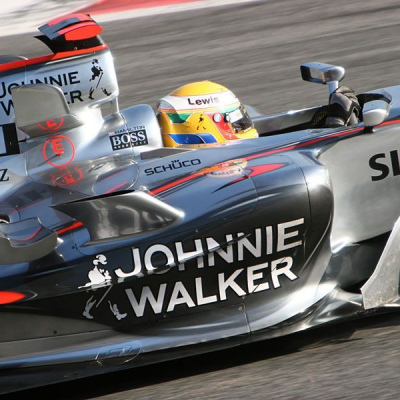 Lewis Hamilton McLaren MP4/21 F1 Test Silverstone 2006