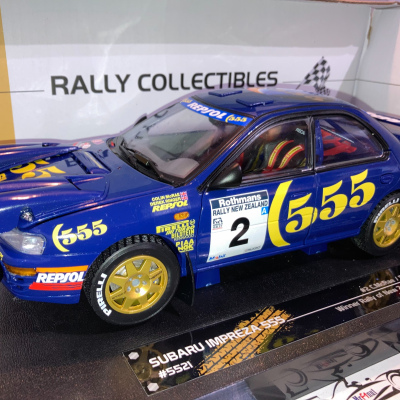 Colin McRae/Derek Ringer Subaru Impreza 555 #2 Rally New Zealand 1994