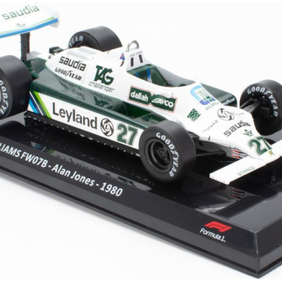 Alan Jones 1:24 Williams FW07B 1980