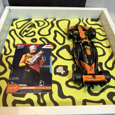 Lando Norris 1:43 McLaren MCL38 #4 1st win Miami GP 2024 Presentation