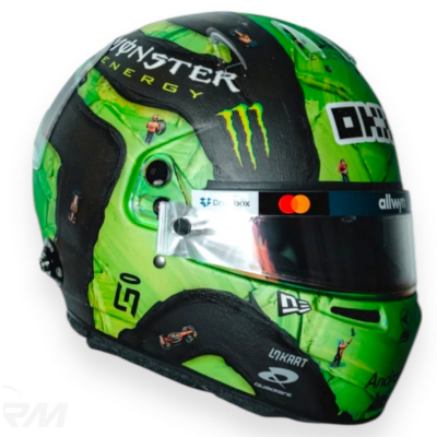 Lando Norris 1:5 Helmet McLaren F1 Las Vegas GP 2025  