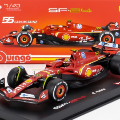 Carlos Sainz Jr. 1:43 Ferrari F1-24 #55 Monza GP 2024 