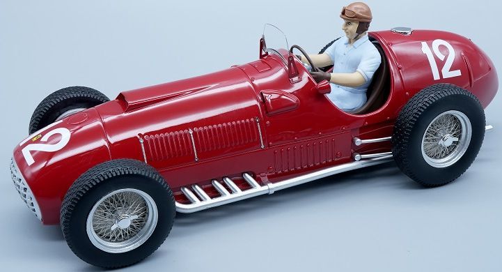 ミニカー　1/18 フェラーリ 375 F1 ブリティッシュGP 1951 優勝車 F.Gonzales ドライバーフィギュア付 #12 [TMD18-63B] Froilan Gonzales Ferrari 375 F1 #12 Winner British GP 1951