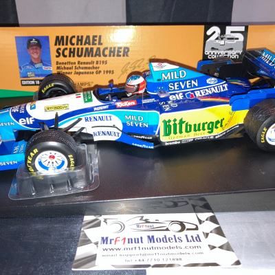 Michael Schumacher 1:18 Benetton B195 Winner Japan GP 1995