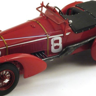 Raymond Sommer/Luigi Chinetti Alfa Romeo 8C #8 Winner Le Mans 1932 