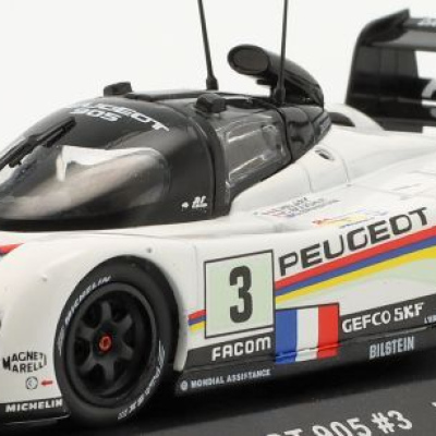 Helary/Bouchut/Brabham 1:43 Peugeot 905 #3 Winner 24h Le Mans 1993