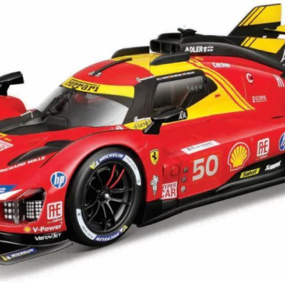 Fuoco/Molina/Nielsen 1:18 Ferrari 499P #50 Winner 24H Le Mans 2024