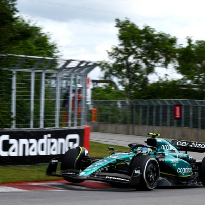 Fernando Alonso 1:43 Aston Martin AMR23 2nd Canadian GP 2023