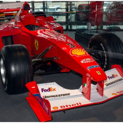 Michael Schumacher 1:12 Ferrari F2000 #3 with driver Winner Japanese GP Suzuka 2000