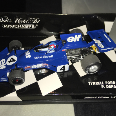 Patrick Depailler 1:43 Tyrrell Ford 007 #4 1974