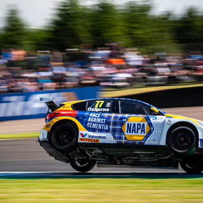 Sam Osborne 1:43 Ford Focus #77 NAPA Racing UK BTCC Knockhill 2025