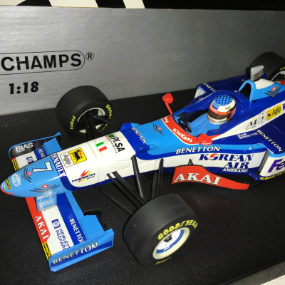 Jean Alesi Benetton B197 #7 1997