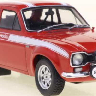 Ford Escort 1:24 MK I RS1600 Mexico Red 1970