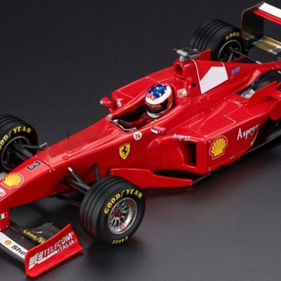 Michael Schumacher 1:18 Ferrari F300 1998 #3 with driver Pole/Winner Italy GP Monza 1998