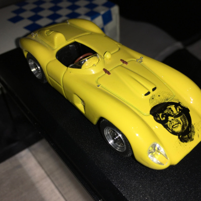 Ferrari 860 Monza Yellow 1957