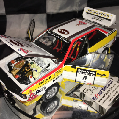Minichamps 155811102 AUDI QUATTRO AUDI SPORT MIKKOLA/HERTZ Spielwaren Möhnle