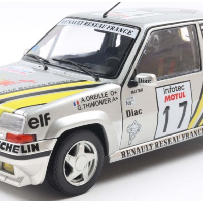 Alain Oreille 1:18  Renault 5 GT Turbo MK2 #17 Tour De Corse 1989