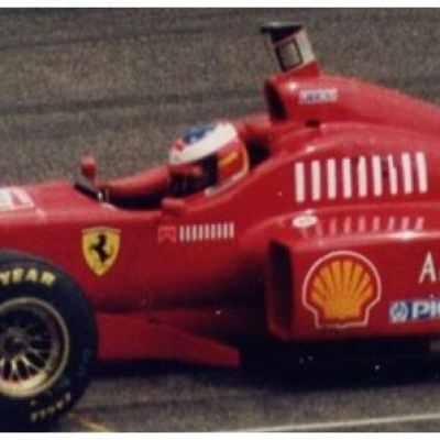 Michael Schumacher 1:18 Ferrari F310/2 #1 with driver 1st SPA 1996