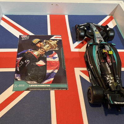 Lewis Hamilton 1:43 Mercedes AMG W15 #44 Winner British GP 2024 Presentation