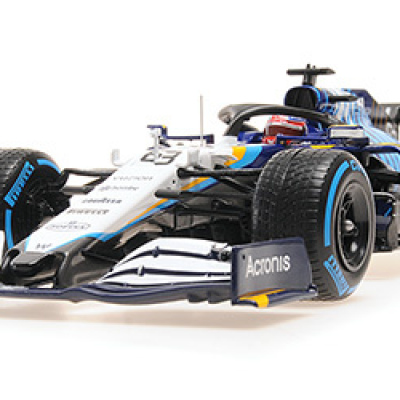 George Russell 1:18 Williams Racing Mercedes FW43B 2nd place Belgian GP 2021