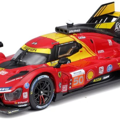 Fuoco/Molina/Nielsen 1:43 Ferrari 499P #50 Winner 24H Le Mans 2024